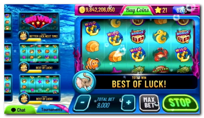 215 free spins at Spin Palace Casino