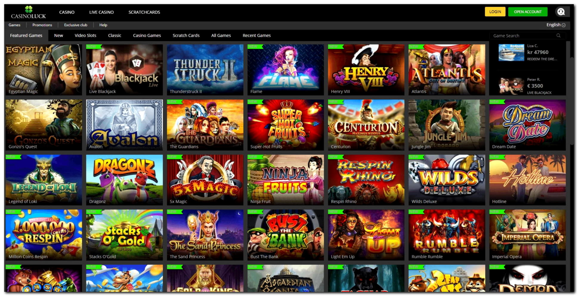25 free spins at Casimba Casino