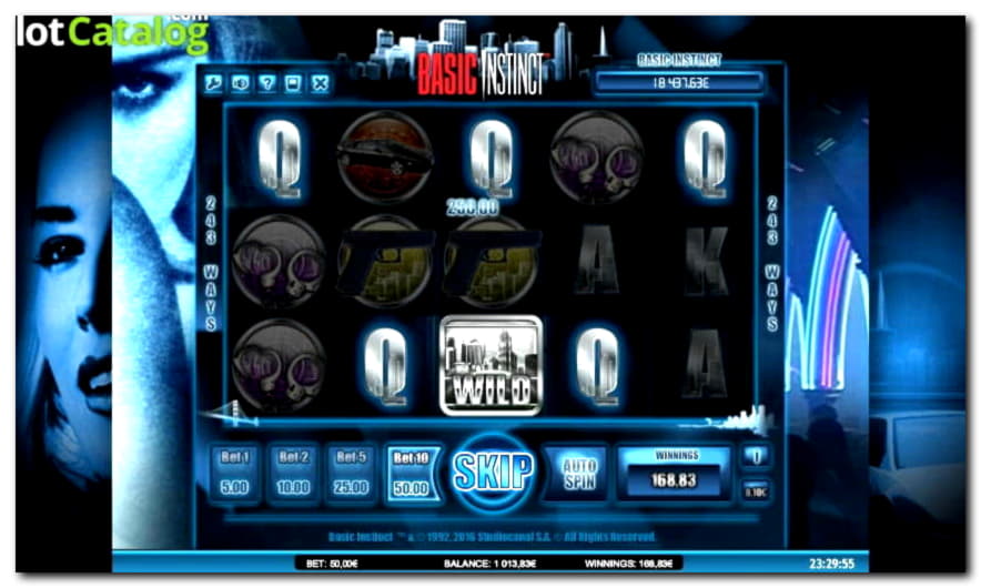 £85 Free Cash at Spin Palace Casino
