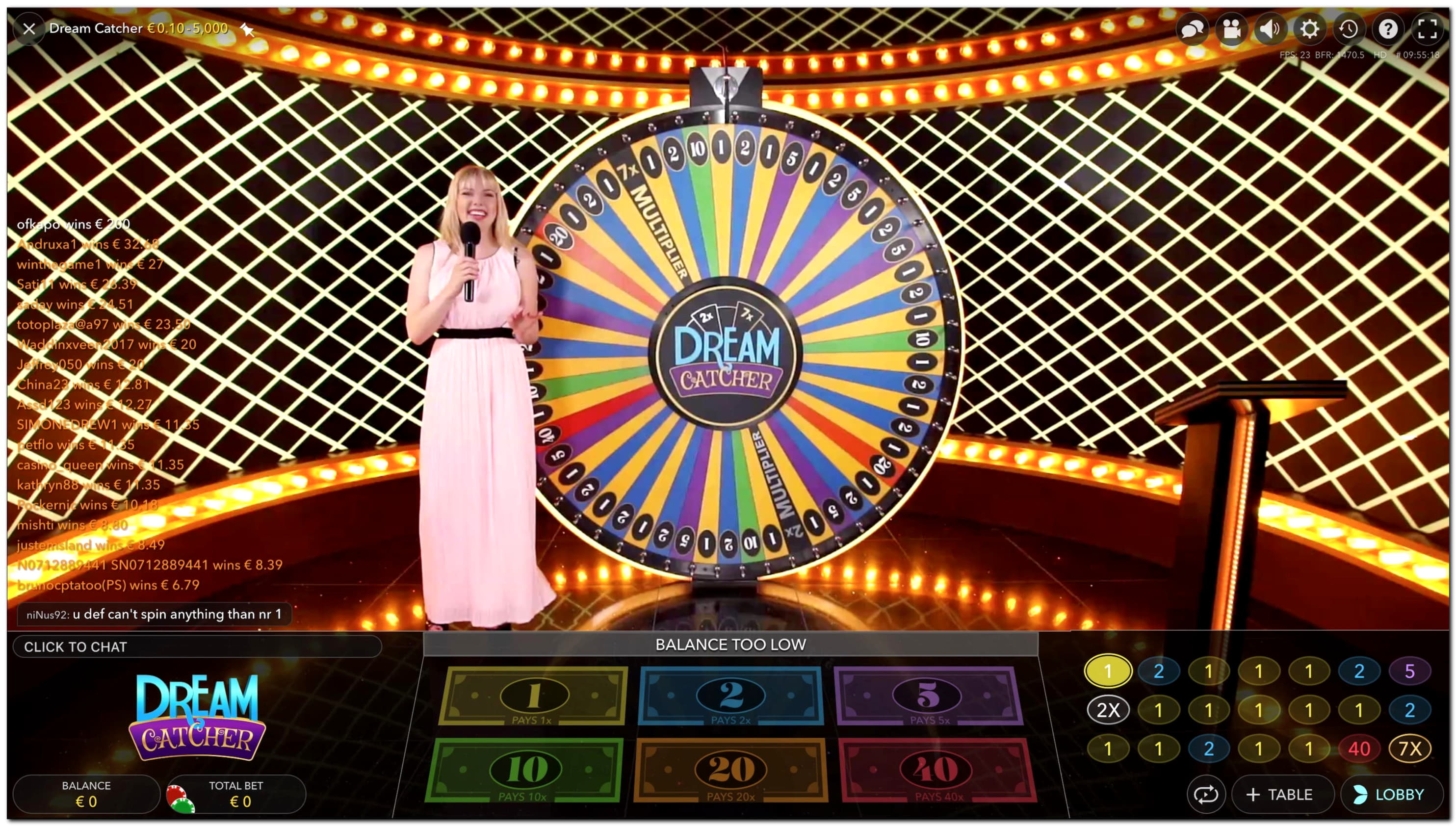 110 FREE SPINS at Energy Casino