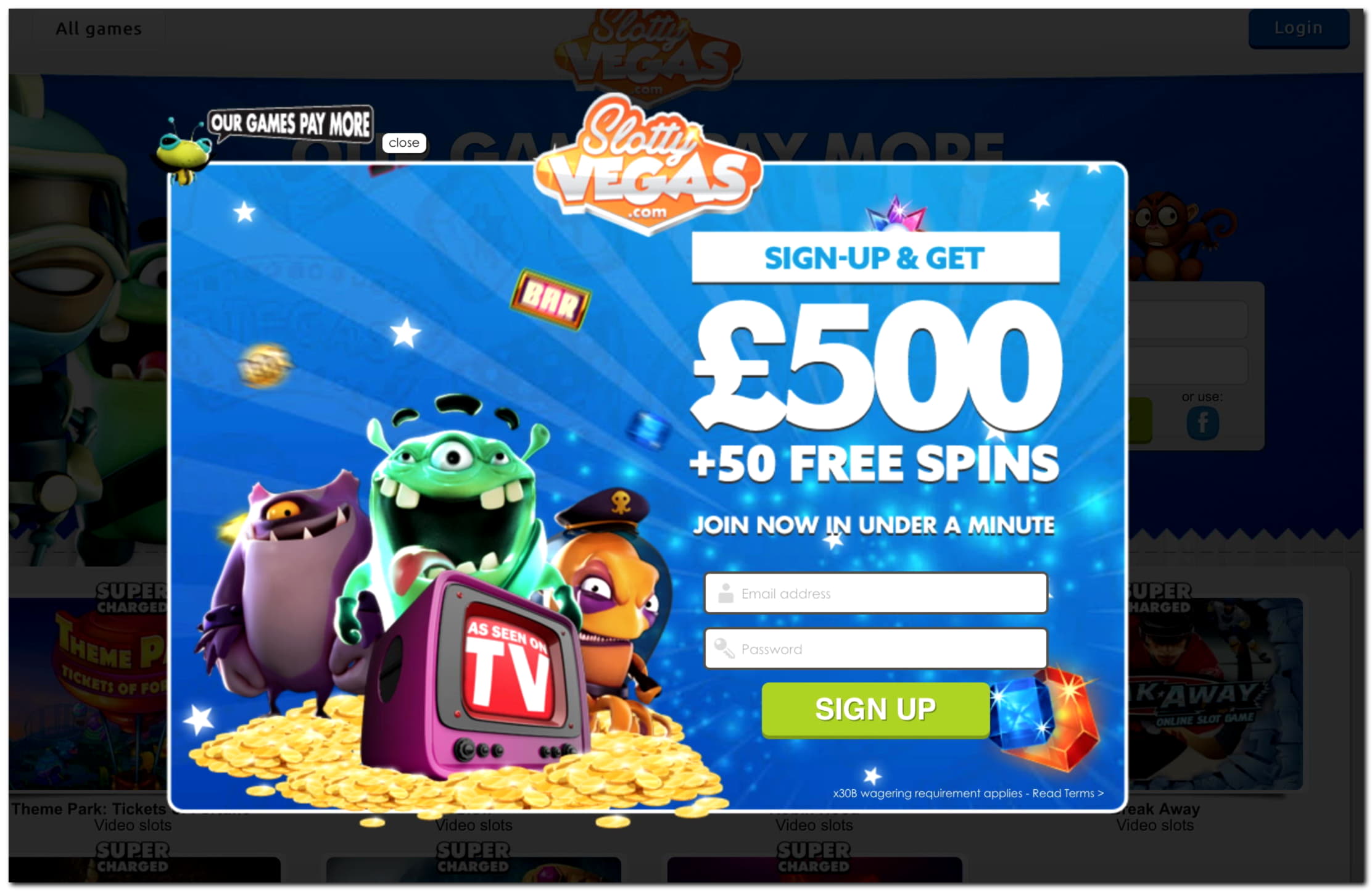 €444 Online Casino Tournament at Guts Casino