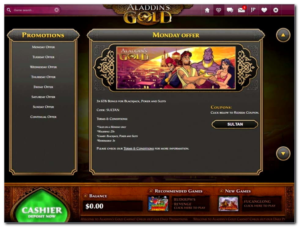 565% First Deposit Bonus at Dunder Casino