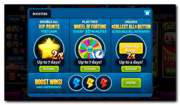 €470 Free Cash at Spin Palace Casino