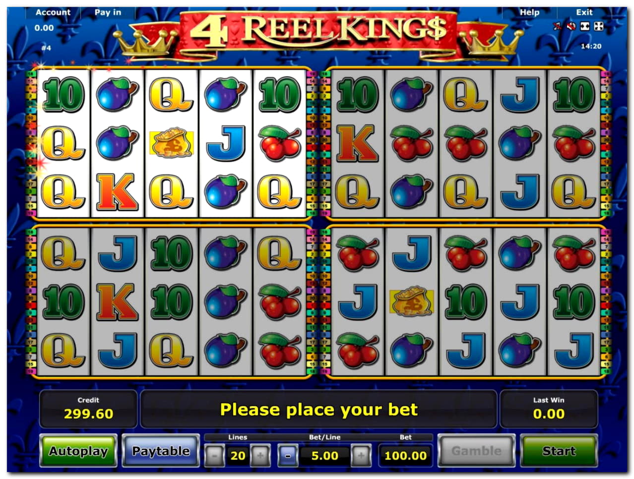 €4005 No deposit bonus code at Inter Casino