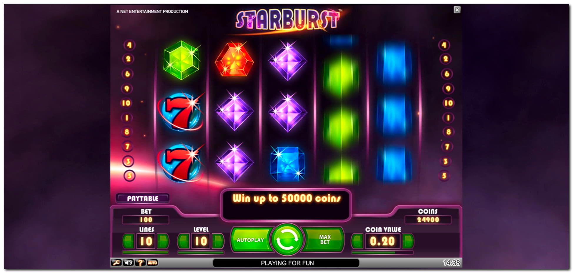 225 free spins casino at Vera and Jhon Casino