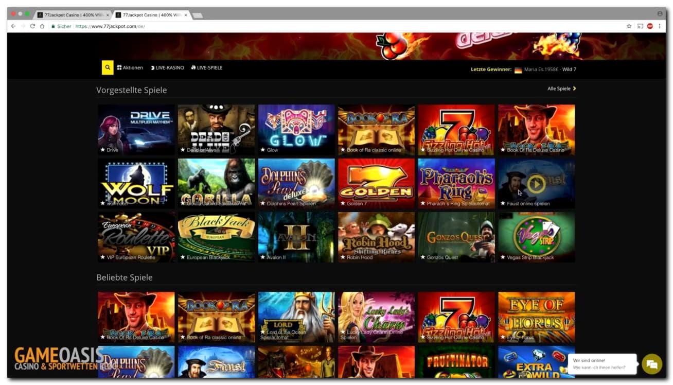€170 FREE CASINO CHIP at Slots Billion Casino