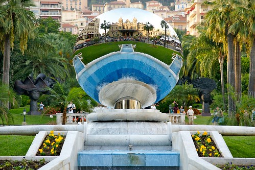 Mirror Fountain, Grand European Casino Online, Monte Carlo