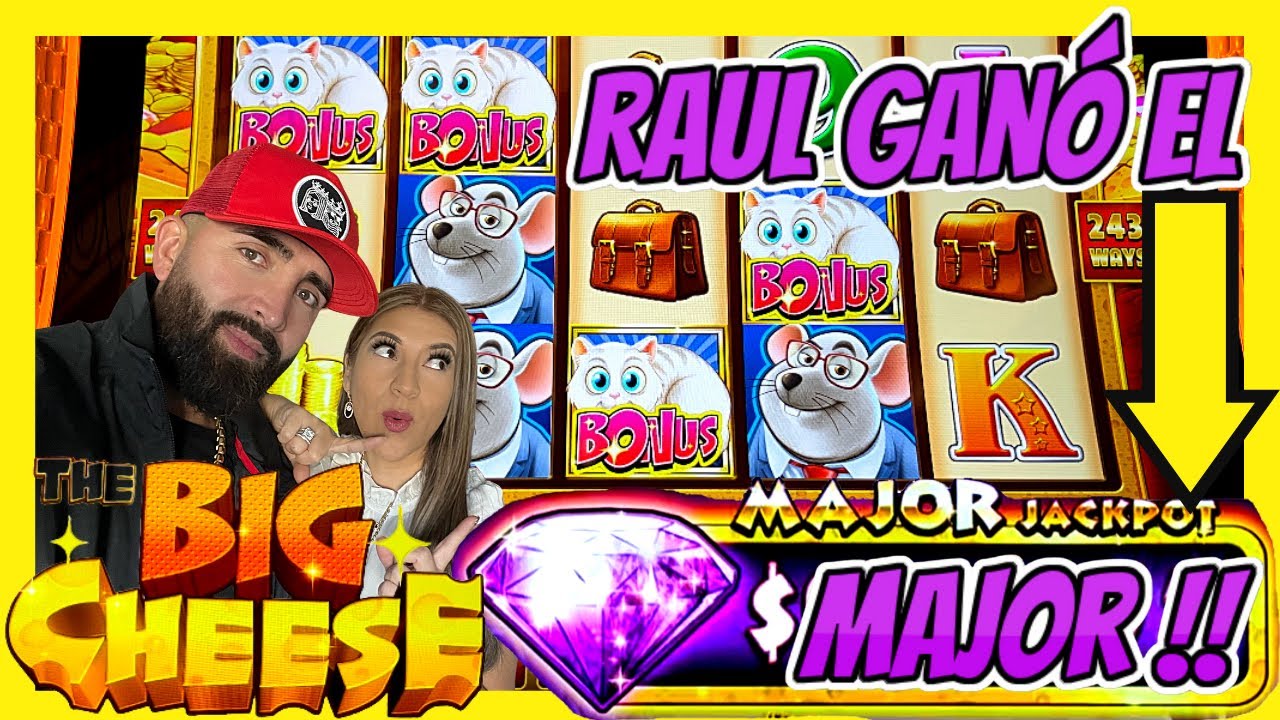 ? RAUL GANO EL MAJOR JACKPOT EN NUEVA MAQUINA THE BIG CHEESE ? HARRAHS European Casino SUR DE CALIFORNIA !