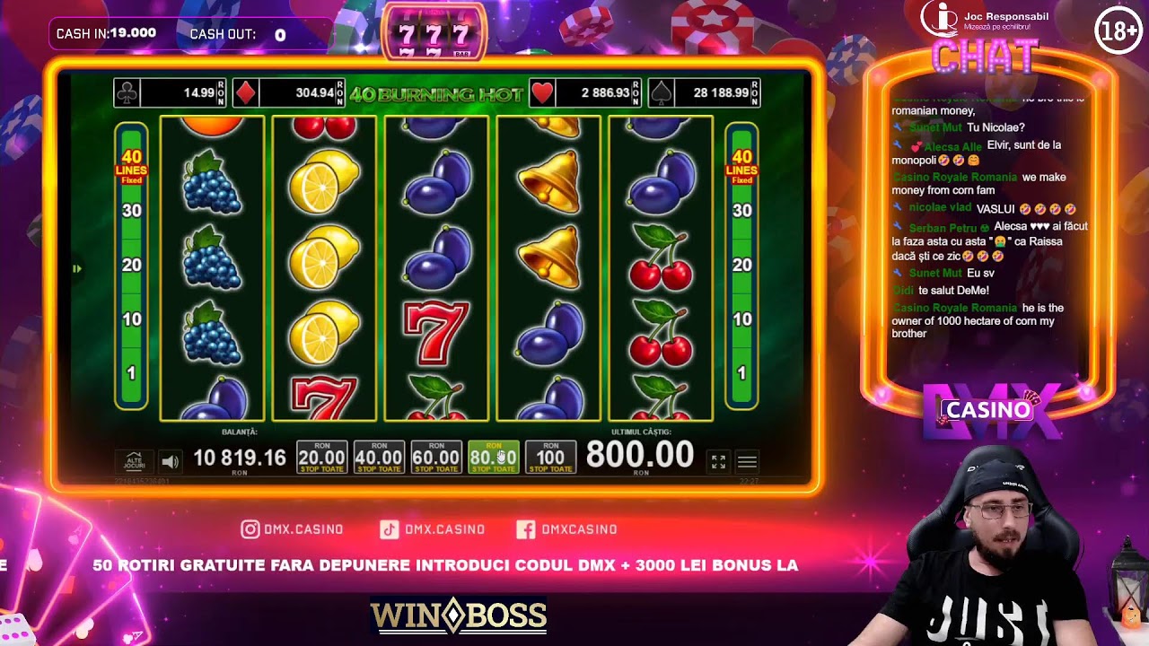 JUCAM PE BOSS DE WINBOSS –   | GOOD VIBES WITH @DMX European Casino