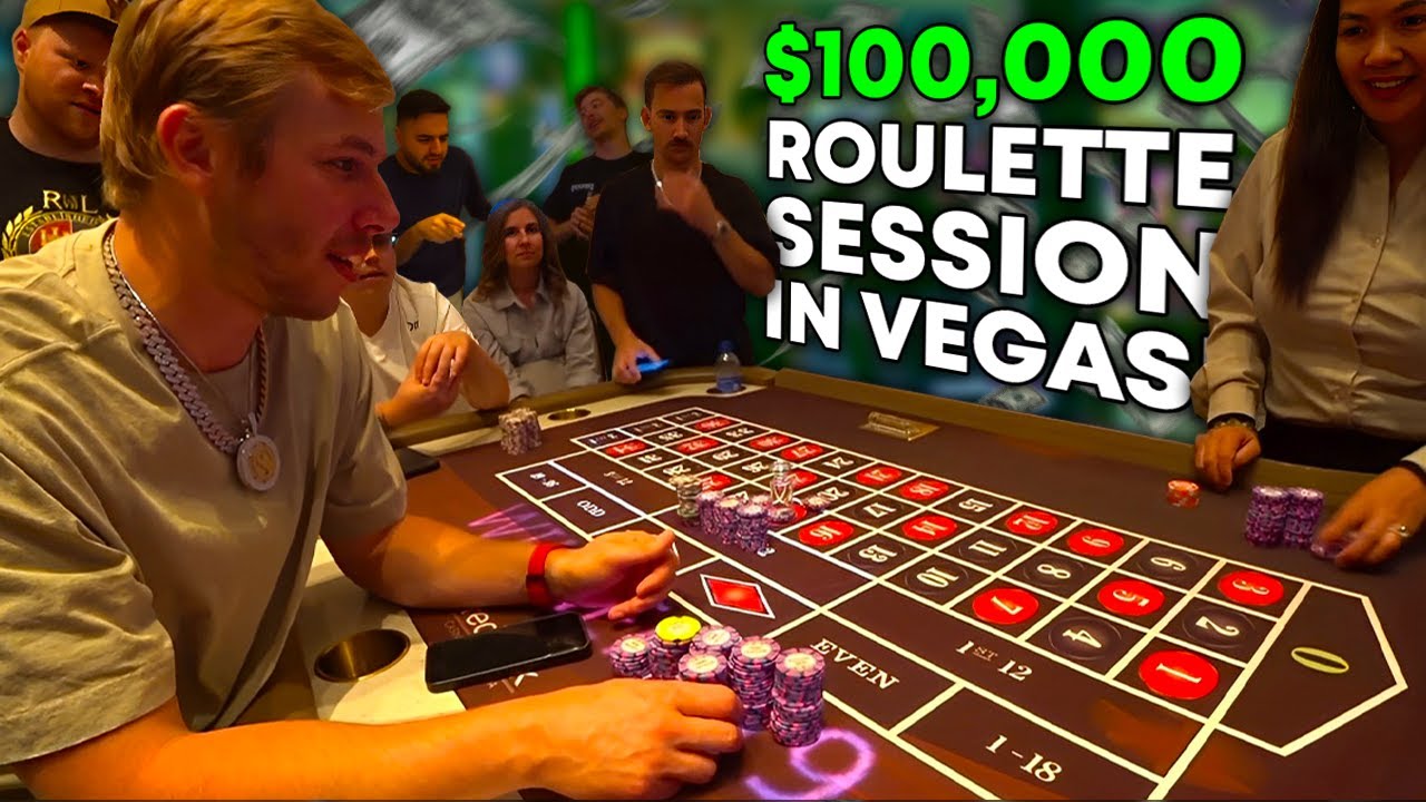 $100,000 Sesija ruleta u kasinu Red Rock u Vegasu! Velika pobjeda.